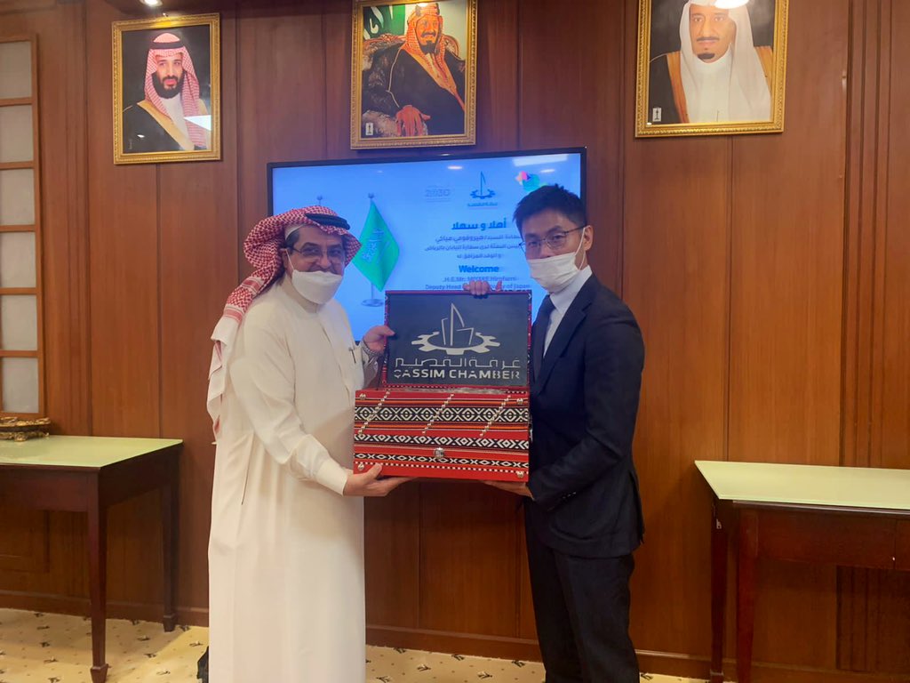 Both parties discussed cooperation on future projects concerning water and agriculture. (Embassy of Japan in KSA/ Twitter)