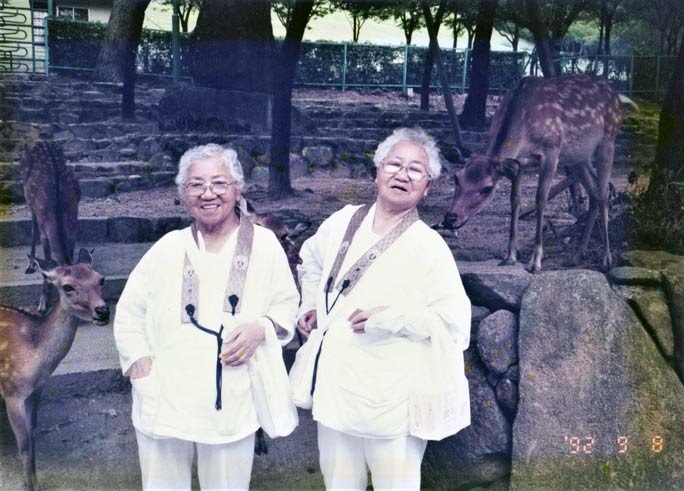 Koume (left) and Umeno. (Picture courtesy guinnessworldrecords/Website)