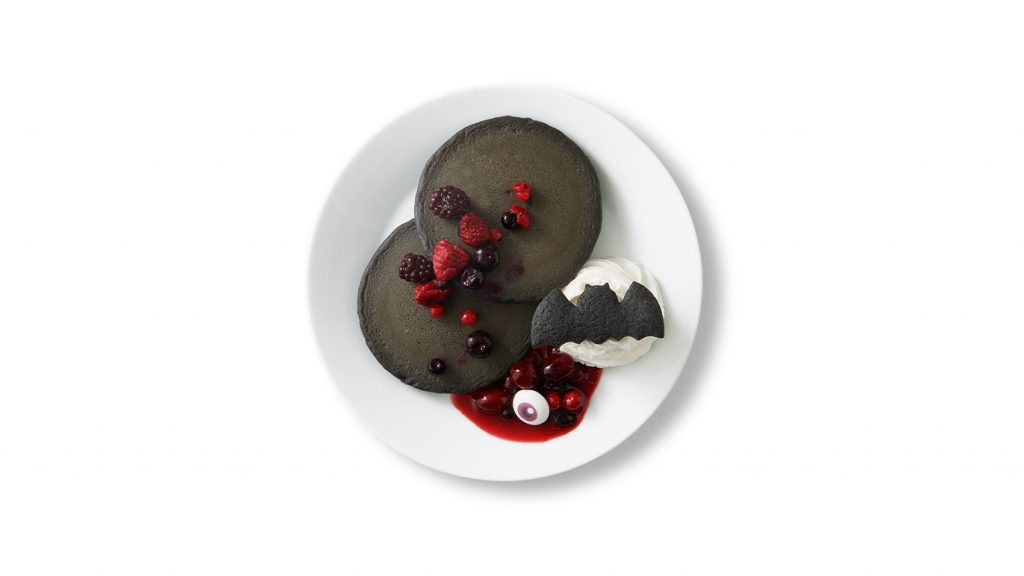 The menu will offer sundaes, doughnuts, pancakes, cake and a range of other desserts to put customers in the Halloween mood. (Ikea Japan)