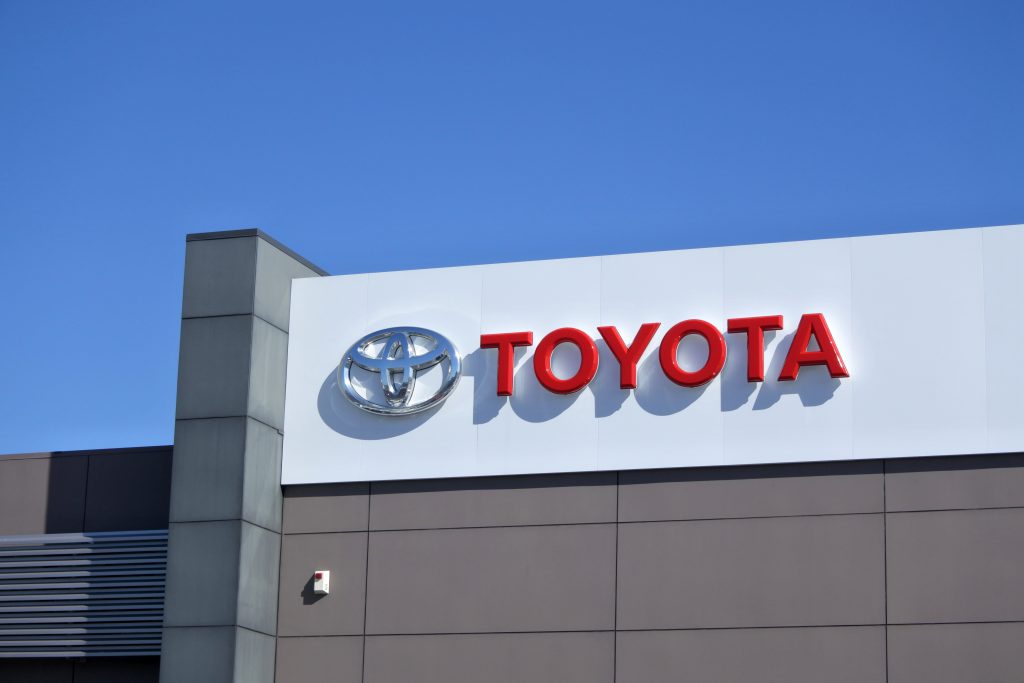 Toyota's rivals have also been forced to slow or temporarily halt production because of the chip shortage. (AFP)