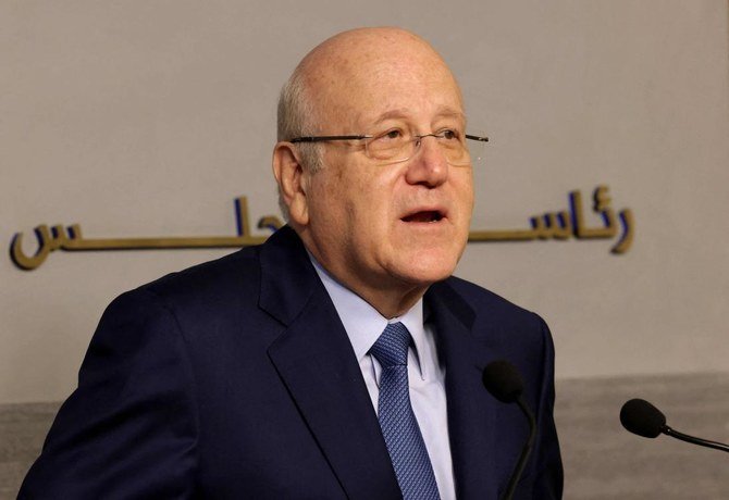 Lebanon’s Prime Minister Najib Mikati said Thursday they have formed a four-member committee to resume talks with IMF with the aim to rescue the country from an economic meltdown. (AFP)