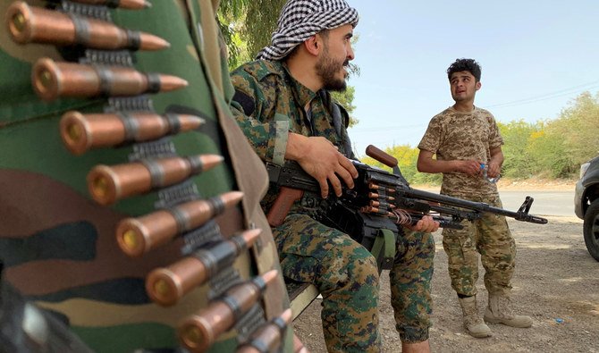 Mercenaries brought by the foreign powers involved in Libya, including Russia and Turkey, remain entrenched on both sides despite the ceasefire. (Reuters/File)