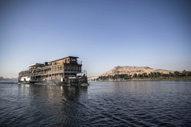 A steam ship cruises along the Nile river by Egypt's southern city of Aswan. (File/AFP)