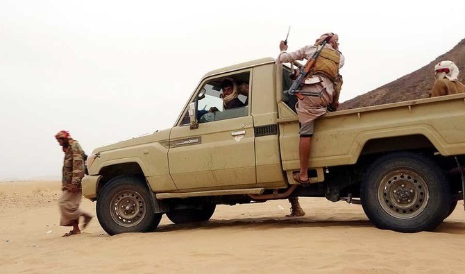 The security situation has been particularly difficult in Marib’s Abedia district. (AFP)