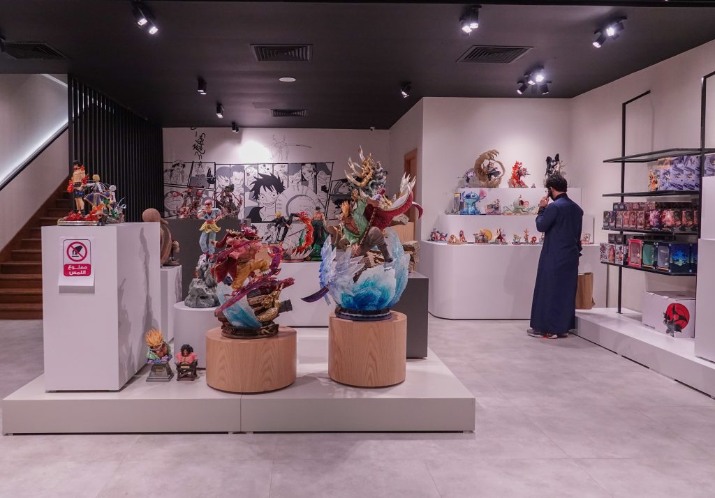 Fans of Japanese animation are looking forward to the opening on Thursday of Geek Cafe, the biggest anime-themed cafe in Jeddah. (AN photo by Huda Bashatah)