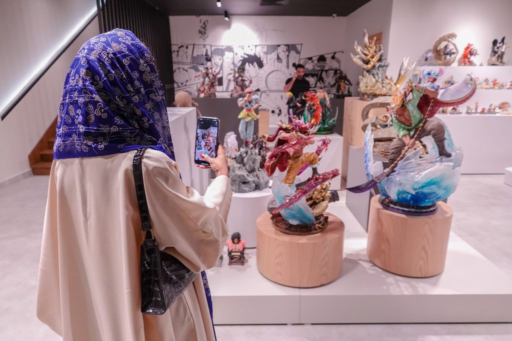 Fans of Japanese animation are looking forward to the opening on Thursday of Geek Cafe, the biggest anime-themed cafe in Jeddah. (AN photo by Huda Bashatah)