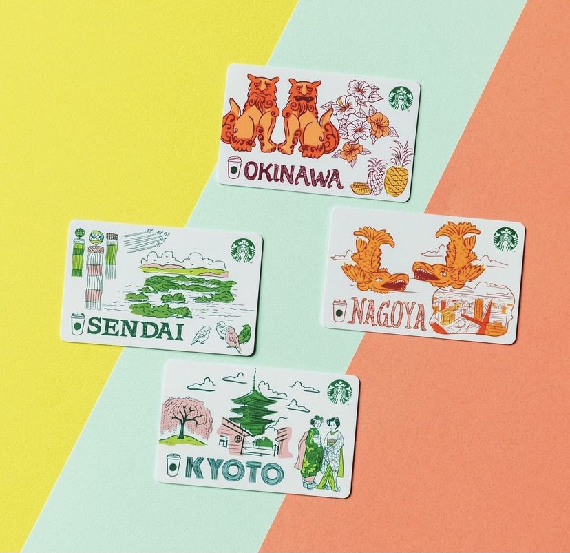 The extensive range of new merchandise falls under the Been There Series and highlights distinct elements that are quintessential to each prefecture. (Starbucks Japan)