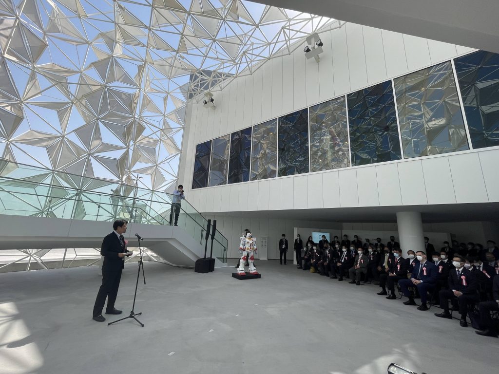 Under the theme ‘Where ideas meet,’ the pavilion will demonstrate how diverse encounters can create new ideas and lead us to join toward a better future. (ANJ Photo)