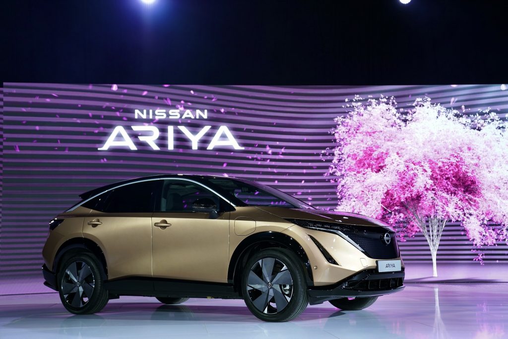 The Japanese company unveiled its all-new electric vehicle on Oct. 14 at the Let’s Move event at Dubai Exhibition Centre, Expo 2020 Dubai. (Expo 2020 Dubai)