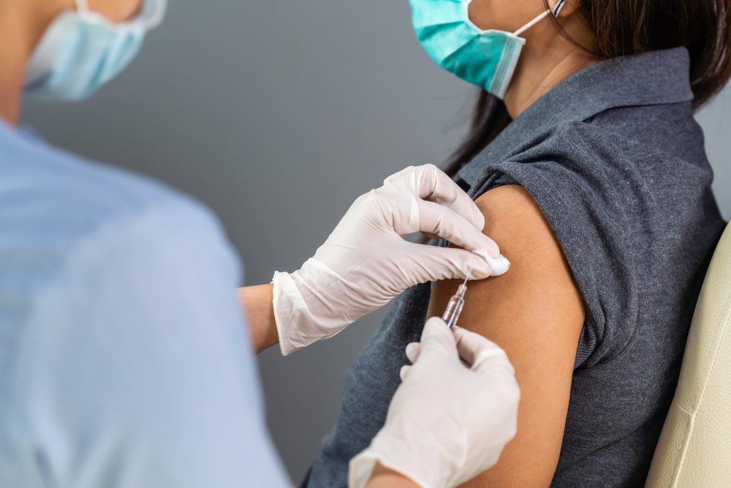 KM Biologics, based in the southwestern Japan city of Kumamoto, is currently developing an inactivated novel coronavirus vaccine. An inactivated vaccine is being used against influenza virus infection. (Shutterstock)