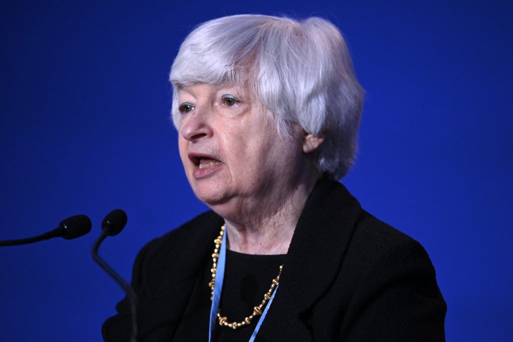 US Treasury Secretary Janet Yellen. (AFP)