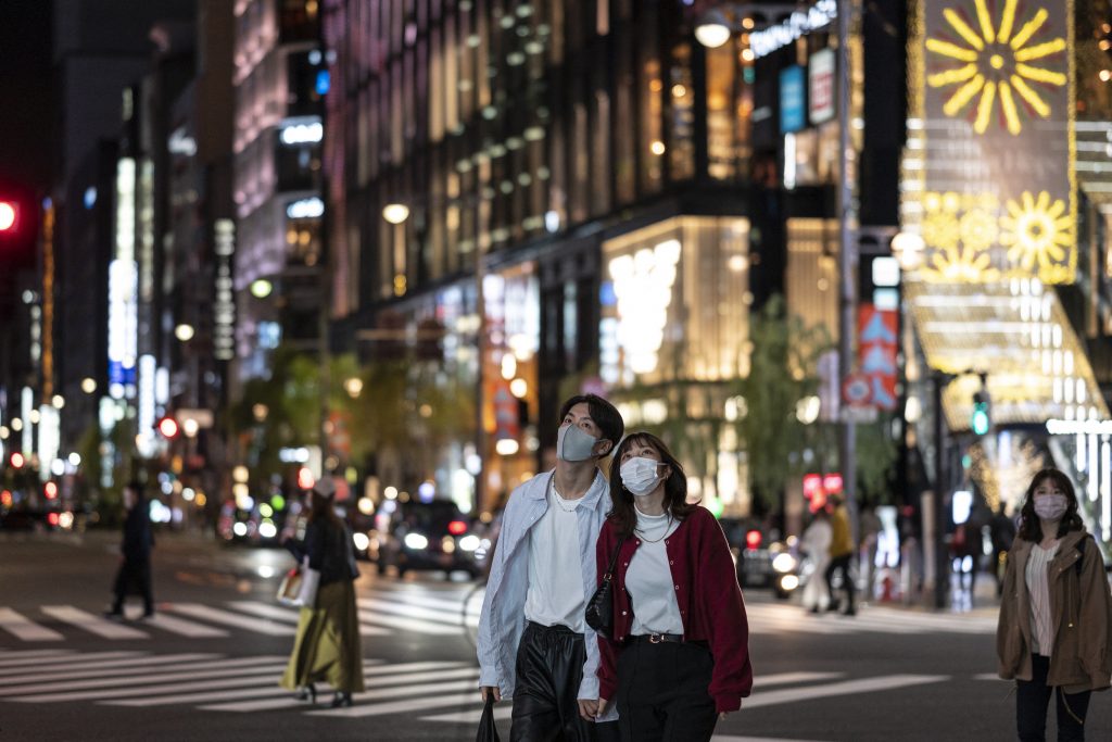 New COVID-19 cases in the Japanese capital stood below 50 for the 18th straight day. (AFP)