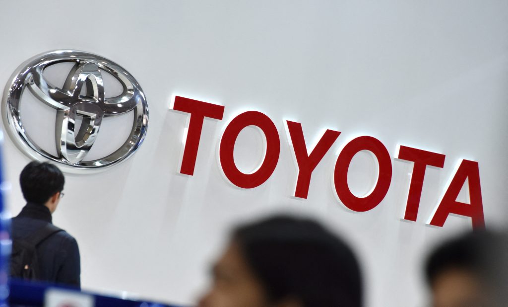 Toyota said it plans to produce about 800,000 vehicles globally in December. (AFP)