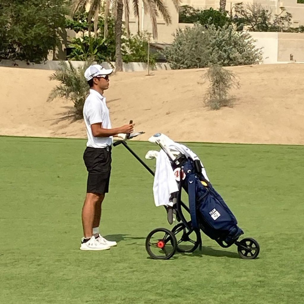 Keita Nakajima became the third player from Japan to win the Asia-Pacific Amateur Championship. (Instagram/Japan_cons_dubai)