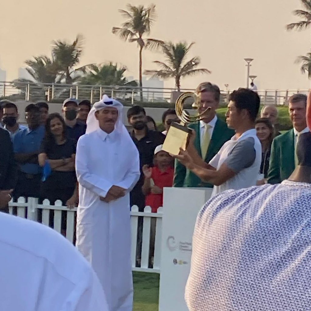 Keita Nakajima became the third player from Japan to win the Asia-Pacific Amateur Championship. (Instagram/Japan_cons_dubai)