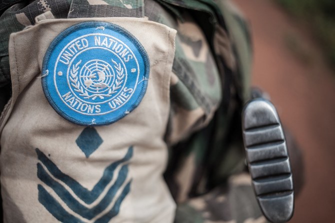 The ten Egyptian peacekeepers ‘came under heavy fire from the presidential guard without prior warning or any response, while they were unarmed,’ the UN said. (AFP)