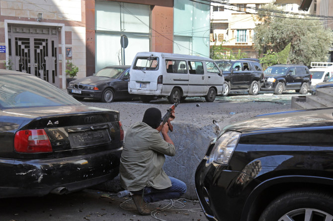 Clashes had erupted in Khalde, south of Beirut, between Hezbollah members and residents affiliated to Arab tribes. (AFP/File)