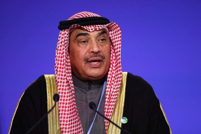 Prime Minister Sheikh Sabah Al-Khalid Al-Sabah submitted the resignation of his cabinet on Nov. 8. (File/AFP)