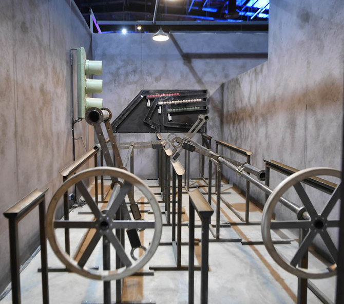 First screened in the 1990s, the show’s themed challenges can now be tackled by members of the public in Riyadh Boulevard at what has been described as the largest maze experience of its kind in the world. (AN Photo)