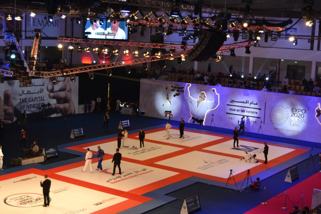 Athletes between the ages of 4 and 17, from the UAE and across the world took part inside a packed Jiu Jitsu Arena. (ANJP)