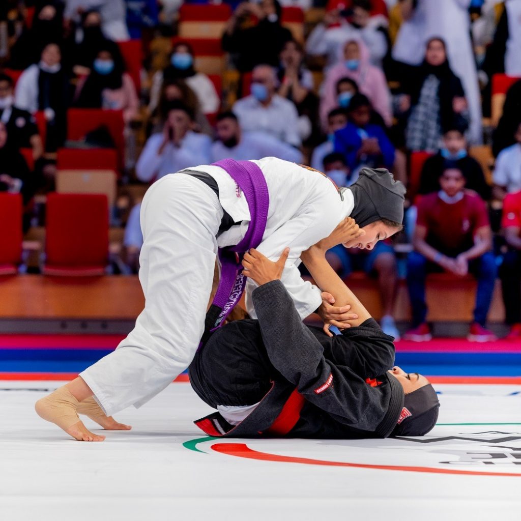 Athletes between the ages of 4 and 17, from the UAE and across the world took part inside a packed Jiu Jitsu Arena. (ANJP)