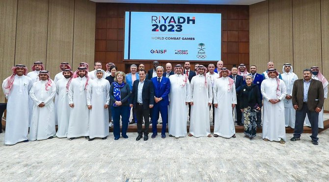 Preparations for the 2023 World Combat Games due to be hosted by Riyadh have been described as “impressive”. (Supplied)