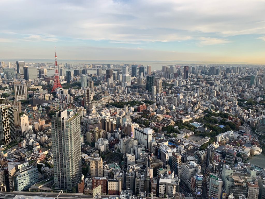 Skyline of Tokyo city (ANJP Photo)