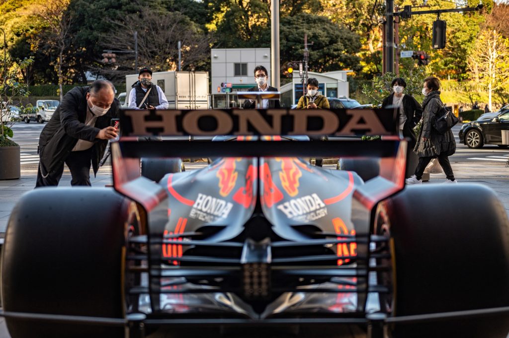 Honda formed a team with Scuderia Toro Rosso, now Scuderia AlphaTauri, in 2018, and with Red Bull Racing in 2019. (AFP)