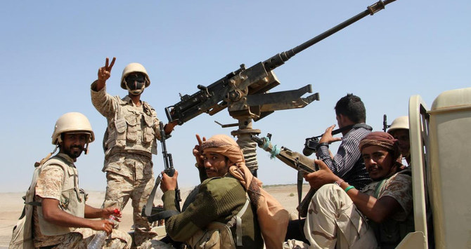 Yemen government forces liberated a large swathe of land in the southern province of Shabwa after heavy clashes with the Iran-backed Houthis. (AFP/File)