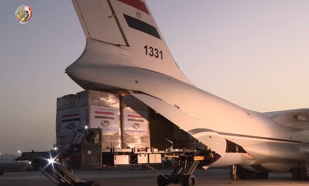 FILE - Egypt sends a second military plane carrying medical aid to South Sudan. (Courtesy: Egyptian Ministry of Defense)