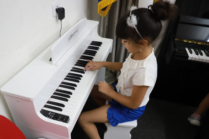 Specialists in the besieged Gaza Strip are mixing psychiatry and music in therapy sessions designed to improve positivity among the Palestinian enclave’s war-weary population. (Supplied)