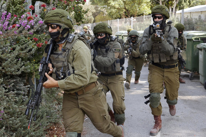 The army said the suspects were arrested in the northern West Bank village of Silat Al-Haaretia, near Jenin. (File/AFP)