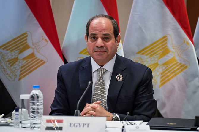 Egyptian President Abdel Fattah El-Sisi stressed the importance of coordinated action to deal with critical issues facing the continent. (AFP)