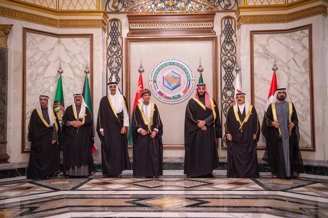 Gulf leaders arrived in Riyadh on Tuesday for the 42nd Gulf Cooperation Council summit. (SPA)