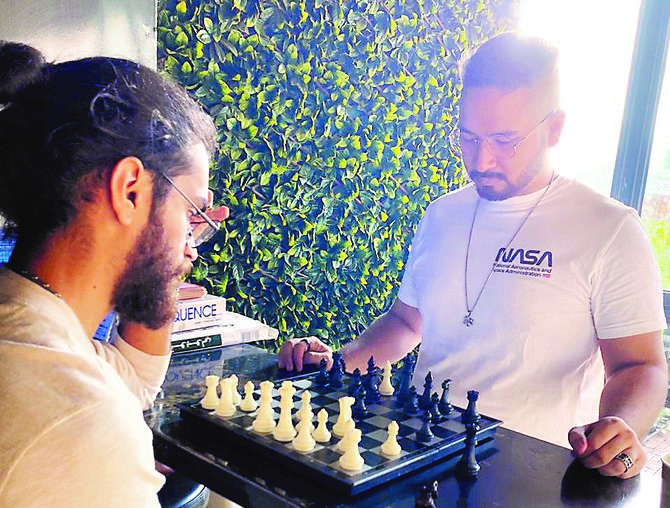 Cafes in Jeddah such as Phases, GoodHood and 1/15 Neighborhood have become popular venues for professional and amateur chess players. (Supplied)