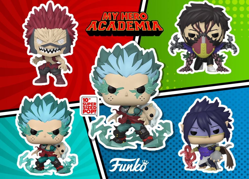 The new collection includes a Jumbo-Sized Pop! Figure of Infinite Deku 10 inch.