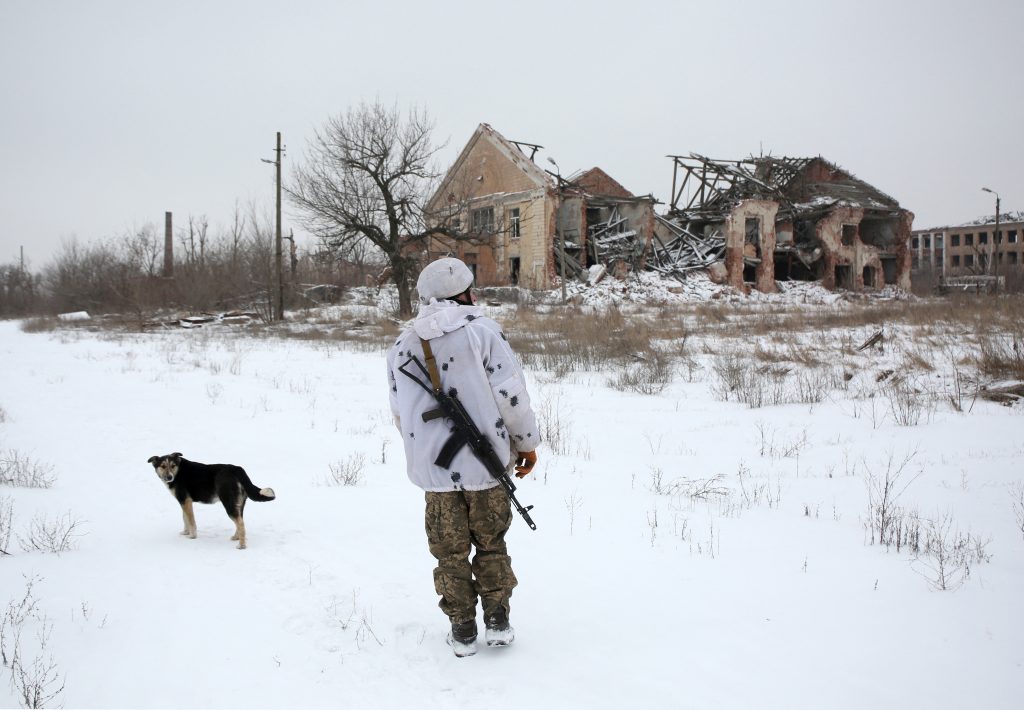 Western states fear Moscow is planning a new assault on a country it invaded in 2014 to annex the Crimean peninsula. (AFP)