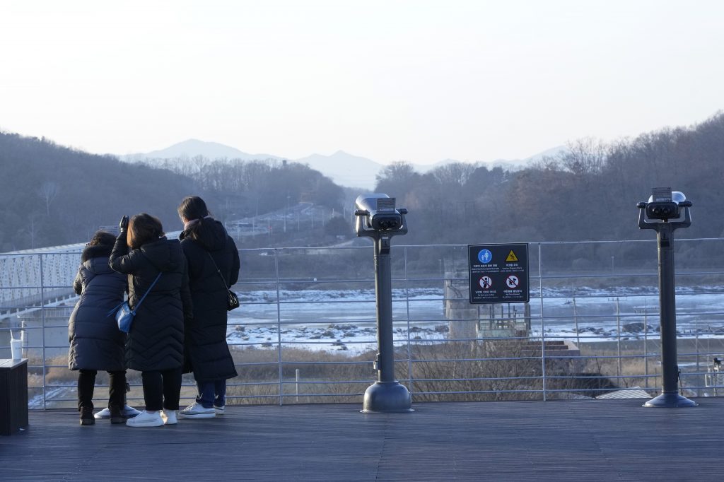 North Korea on Friday fired two short-range ballistic missiles in its third weapons launch this month, officials in South Korea said, in an apparent reprisal for fresh sanctions imposed by the Biden administration for its continuing test launches. (File photo/AP)