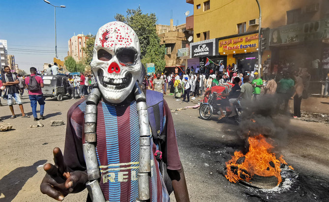 Sudanese police said in a statement on Monday that they “dealt with security breaches with the appropriate amount of force.” (FILE/AFP)