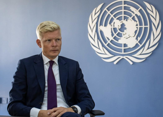 Stephane Dujarric encouraged all parties to rally around the efforts of the UN and its envoy for Yemen, Hans Grundberg (pictured), in order to “bring about peace and stability.” (UN)