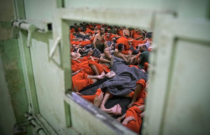 Most of Daesh’s attacks have been against military targets and oil installations in remote areas, but the Hasakah prison break could mark a new phase in the group’s resurgence. (AFP)