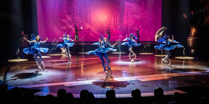 The agreement will see Cirque du Soleil present a number of award-winning circus shows for the first time in Saudi Arabia. (Cirque du Soleil)