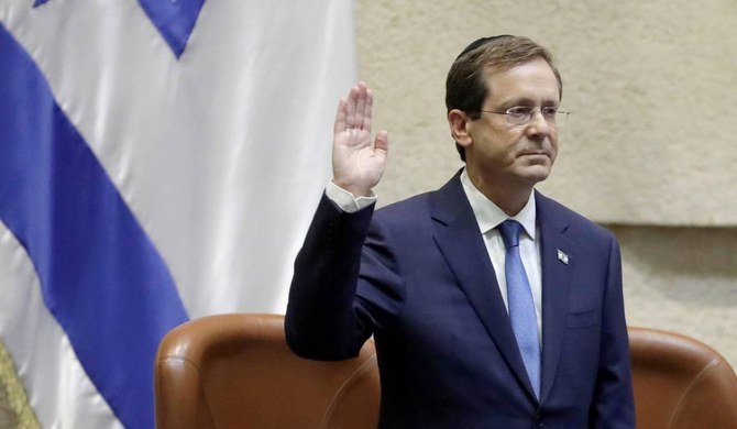 Israeli President Isaac Herzog left for the United Arab Emirates on Sunday. (File: AP)