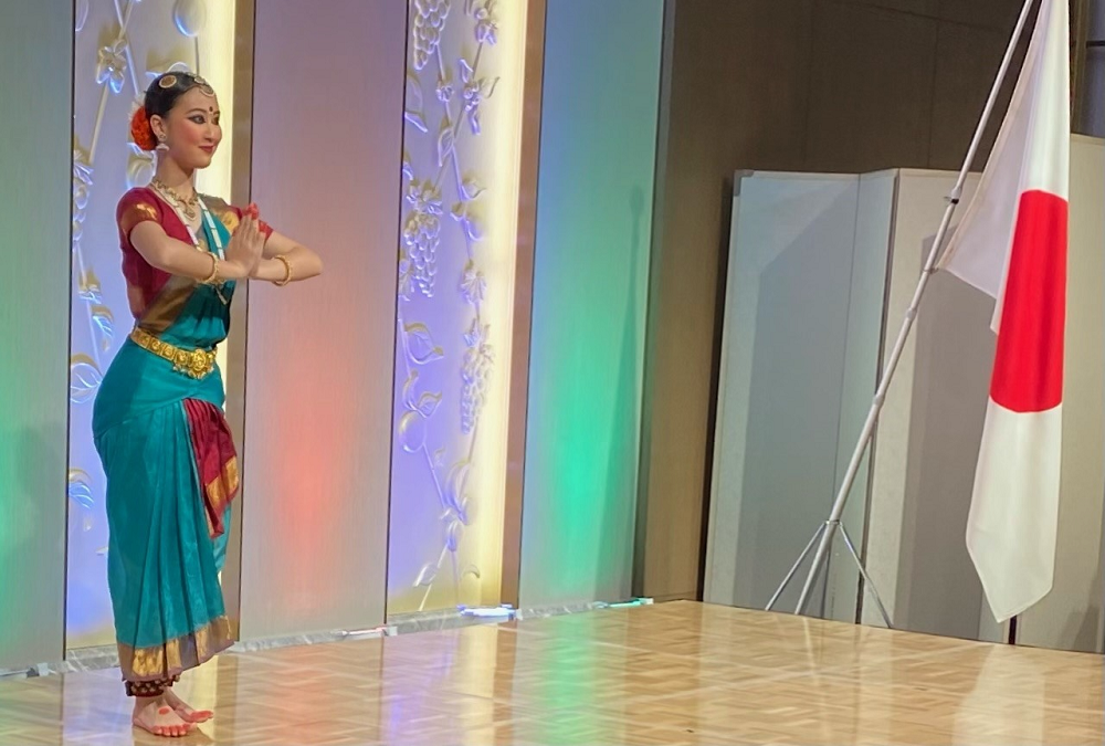 A traditional Indian dance being performed during the function. (ANJ)
