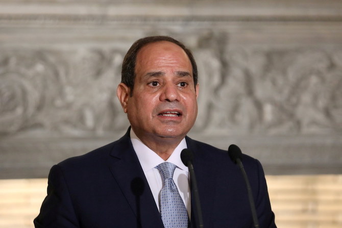 Egypt’s president Abdel Fattah el-Sissi on Tuesday raised the minimum monthly wage to about $172. (Reuters)