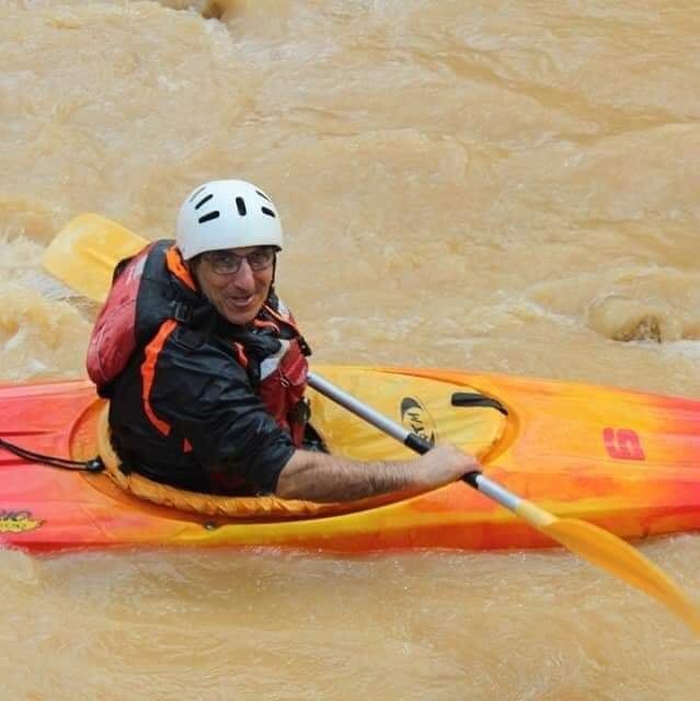Lebanon’s top famous kayaker and founder of the country’s Canoe-Kayak Federation, Ali Mohammed Awada, was killed on Wednesday. (Ali Awada/Facebook)