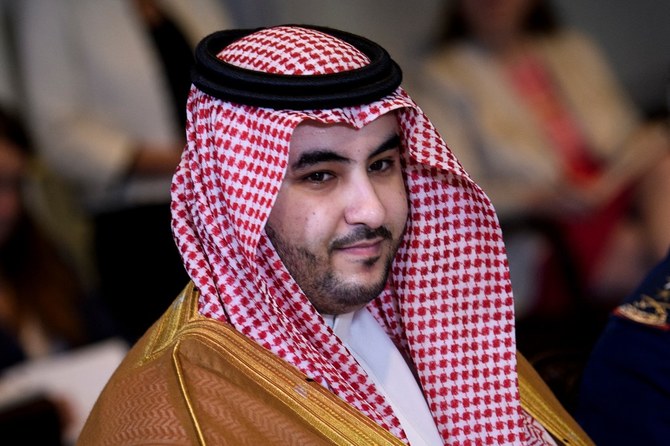 Saudi Arabia's Deputy Defense Minister Prince Khalid bin Salman said the Houthis are using “false promises” to deceive Yemenis. (File/AFP)