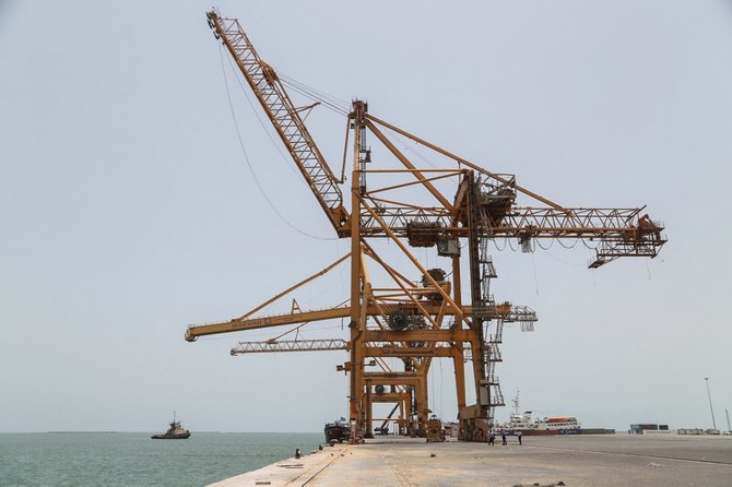 The coalition demanded that the Rawabi and all of its cargo be released from the port of Salif. (File/AFP)
