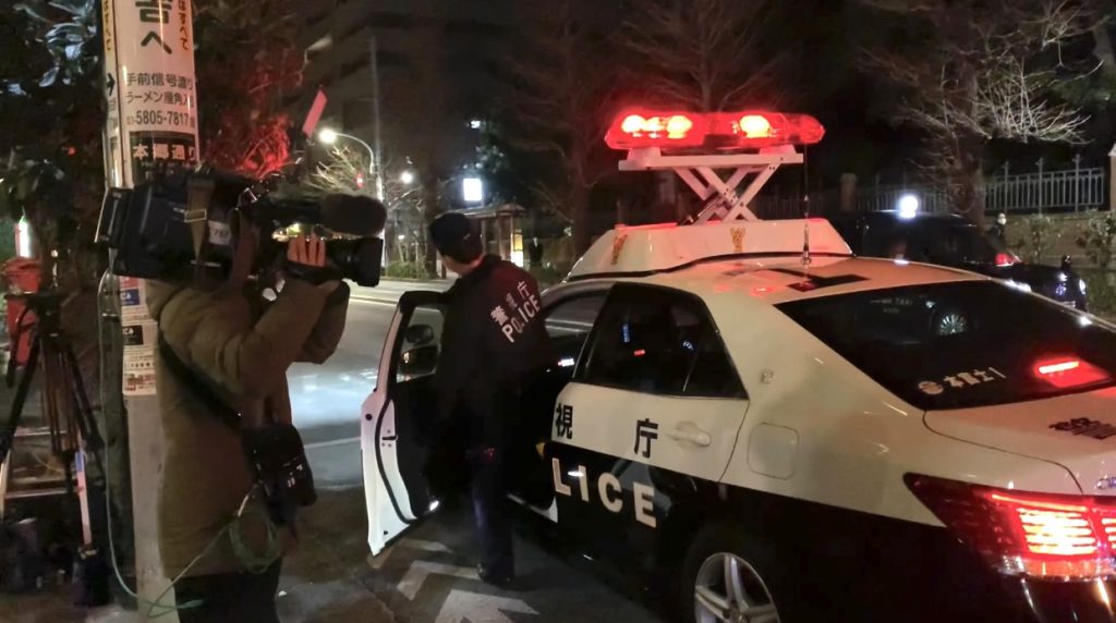 According to Japanese media, two of the three people stabbed were students. (ANJ Photo)