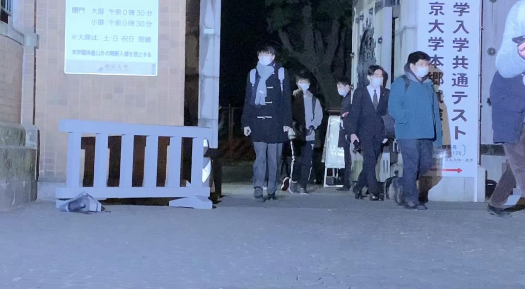 According to Japanese media, two of the three people stabbed were students. (ANJ Photo)